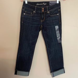 American Eagle Artist Crop Jeans - 0